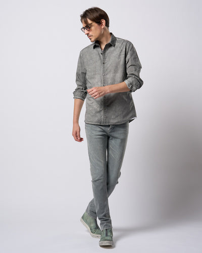slim banana denim