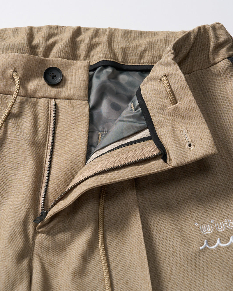 【muta × wjk】smart pin-tuck slacks