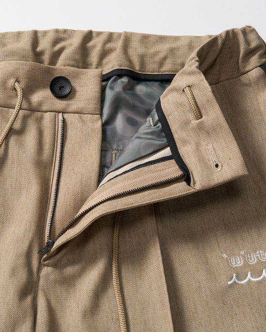 【muta × wjk】smart pin-tuck slacks