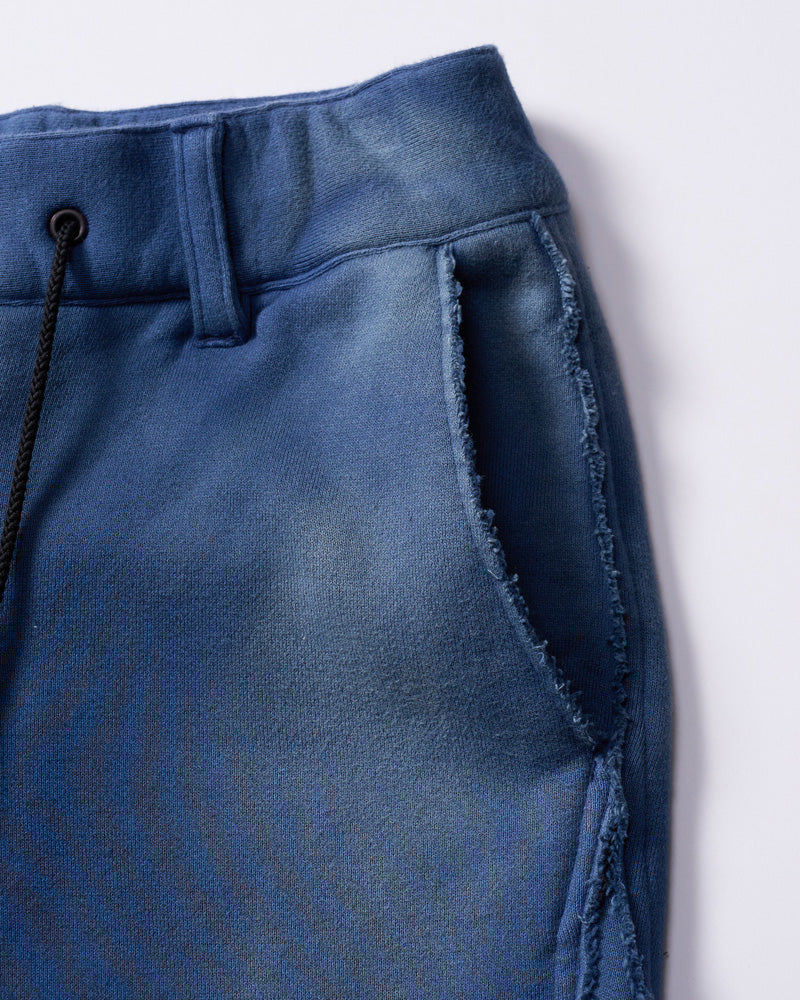 fade switching rib sweat pants