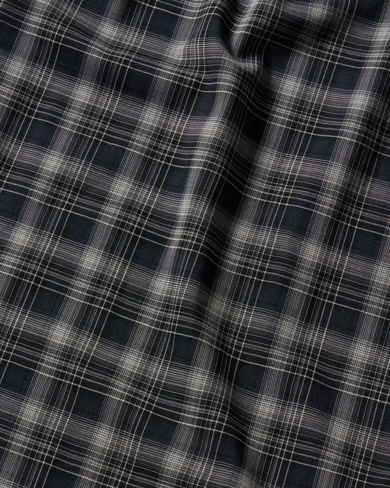 airy wool voile shirt