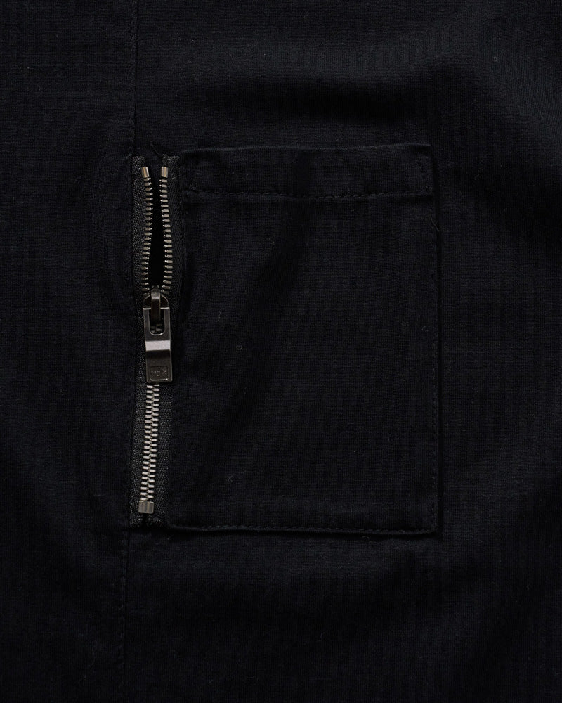 cool touch zip-pocket S/S