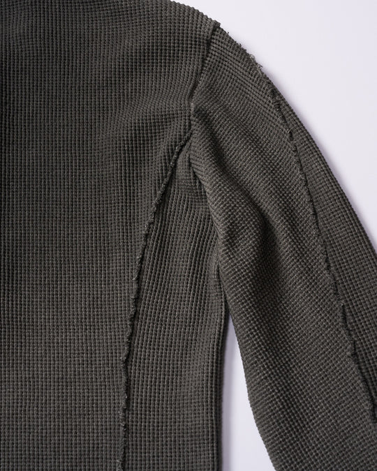 waffle henley L/S
