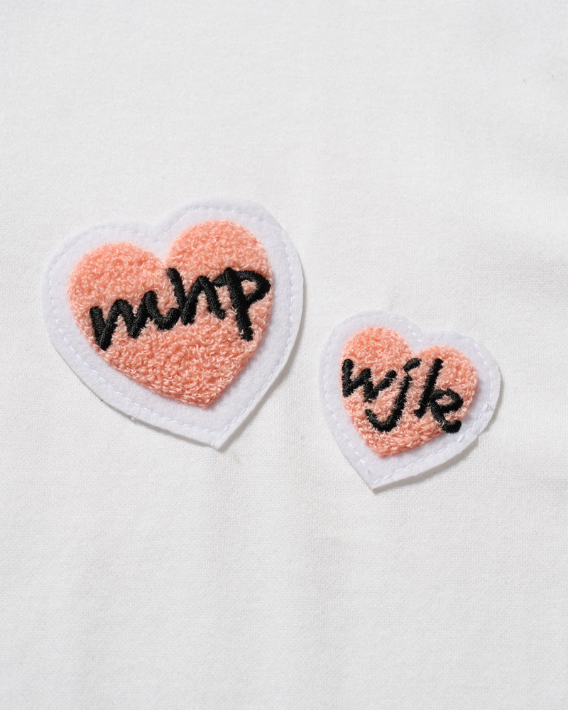 【Maison Honoré Paris × wjk】2-heart patch cool touch S/S
