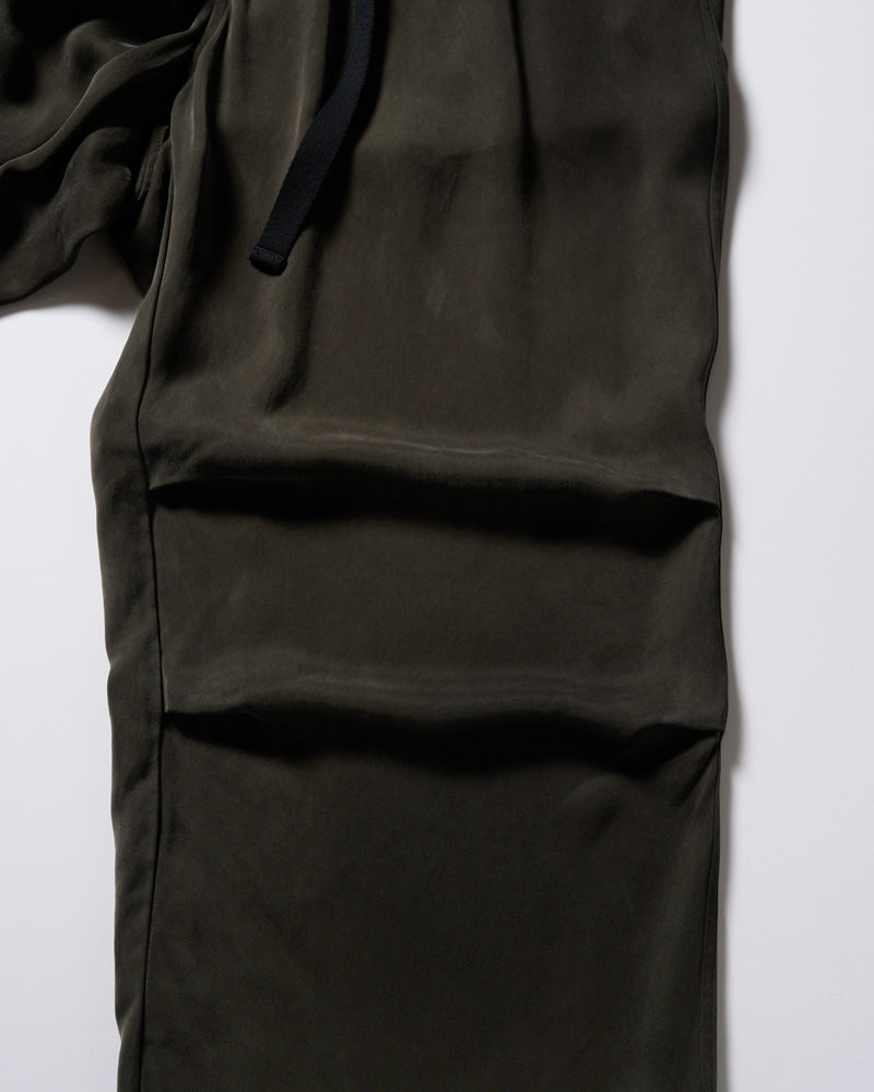 cupro vintage knee tuck easy pants