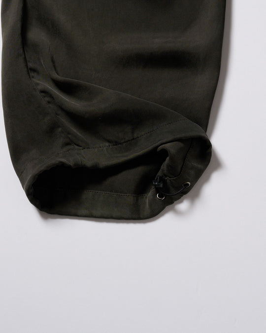 cupro vintage knee tuck easy pants