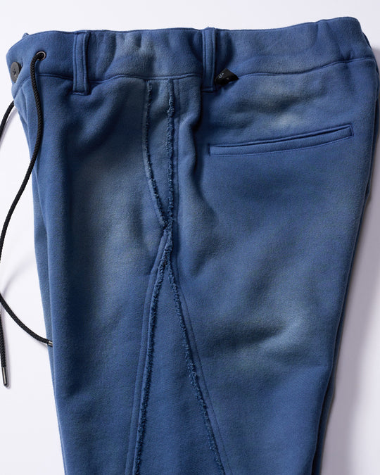 fade switching rib sweat pants
