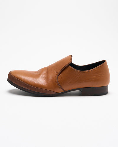 soft leather slip-on