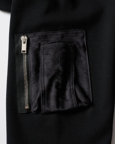 utility pocket sweatshirt