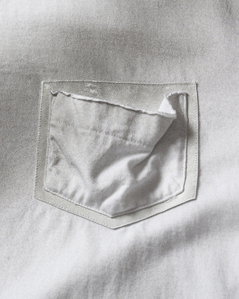 spray dye leather pocket-T