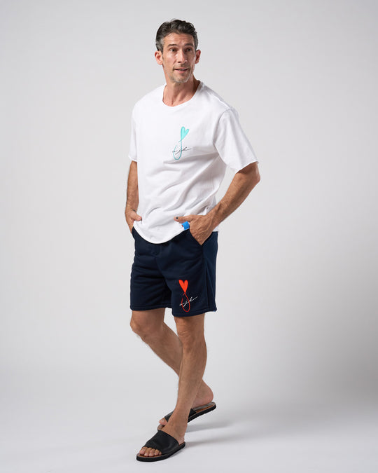【Maison Honoré Paris × wjk】heart fish dry french terry shorts
