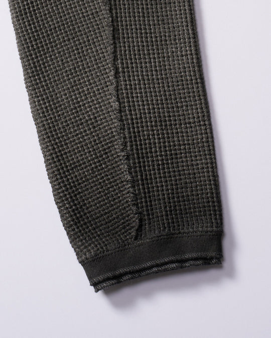 waffle henley L/S