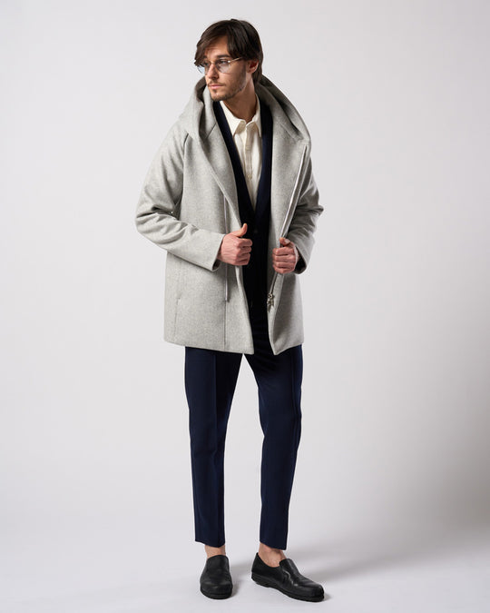 comfort pin-tuck slim slacks