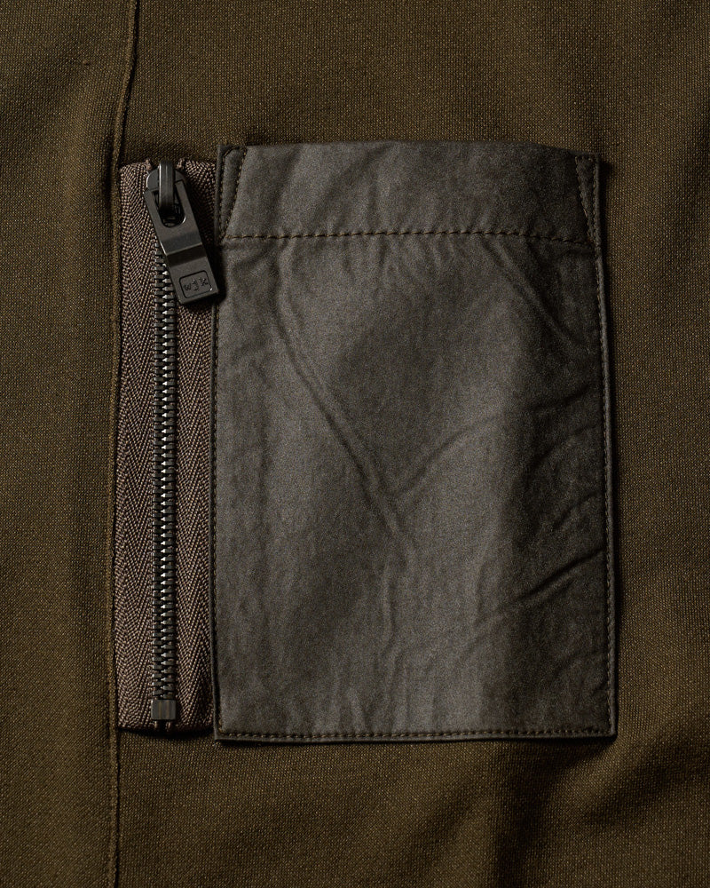 cool touch zip-pocket S/S