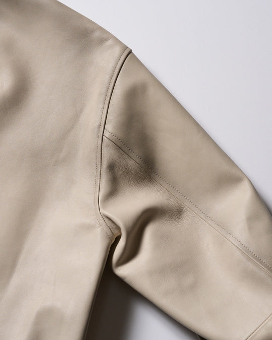 lamb leather bomber jacket