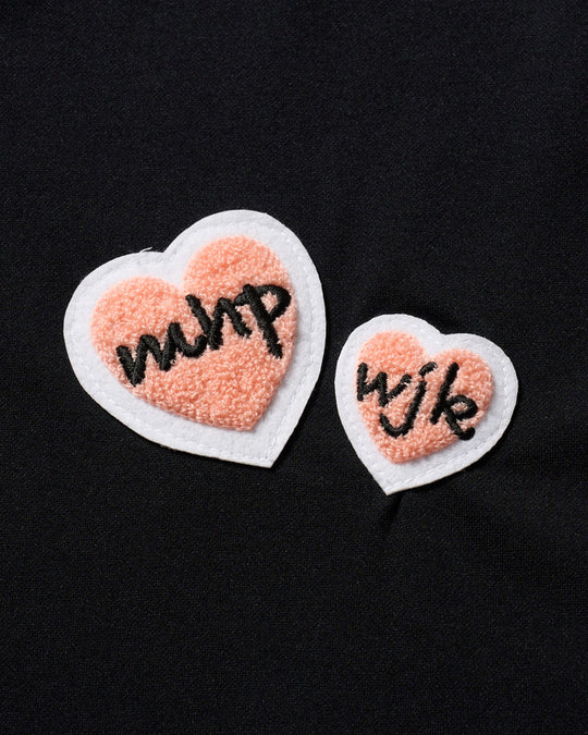 【Maison Honoré Paris × wjk】2-heart patch cool touch S/S