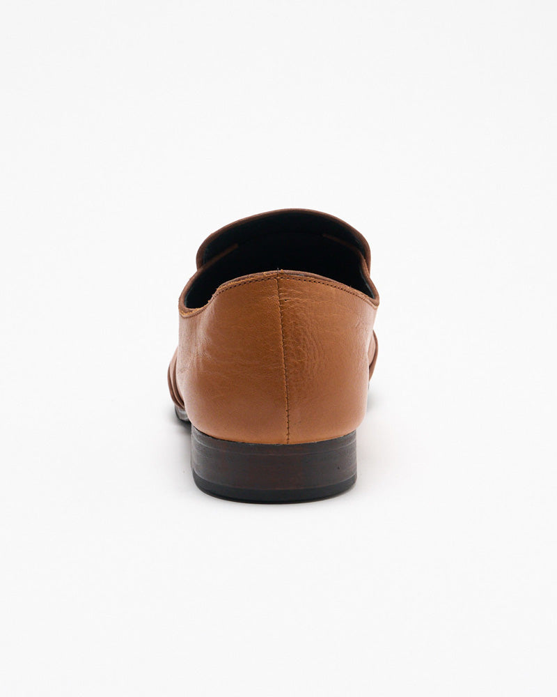 soft leather slip-on