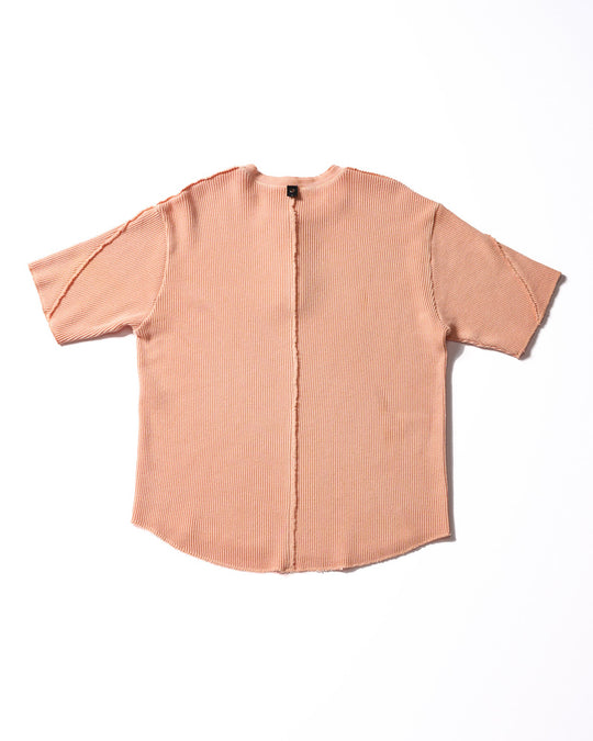 hard dry waffle fly-front henley S/S