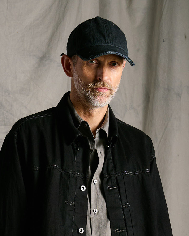 cotton linen herringbone aging B.B.cap