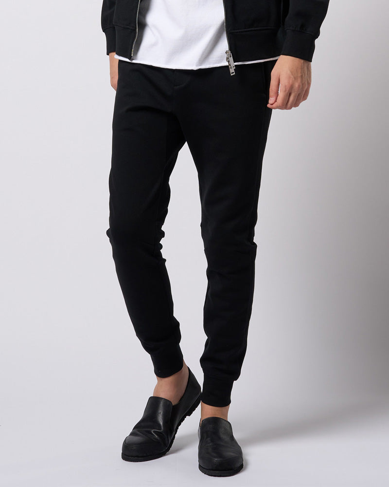 basic rib sweat pants