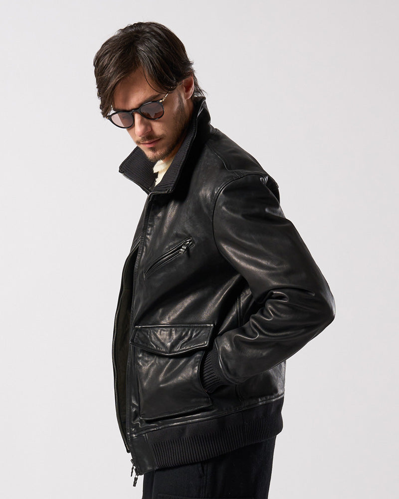 leather rib jersey type A-2