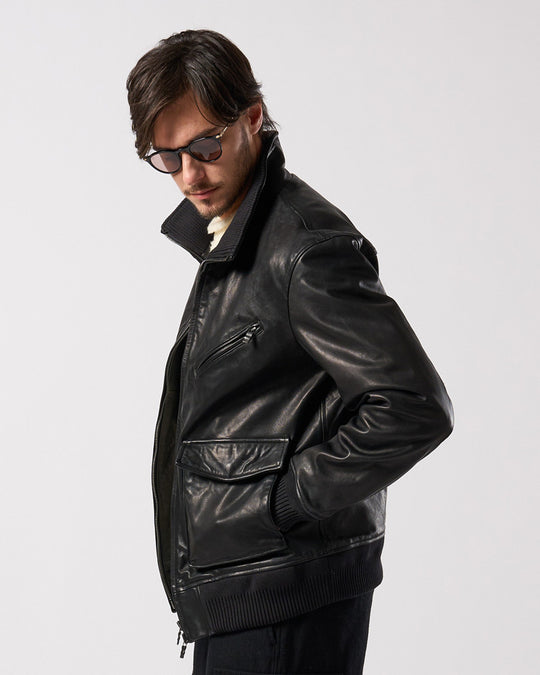 leather rib jersey type A-2