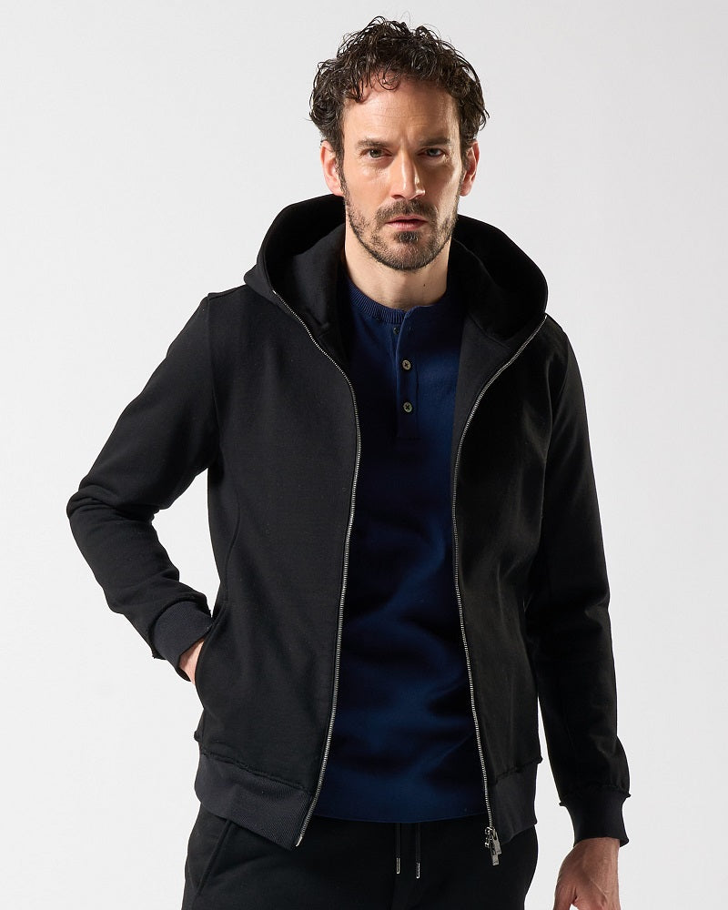 basic zip-up parka