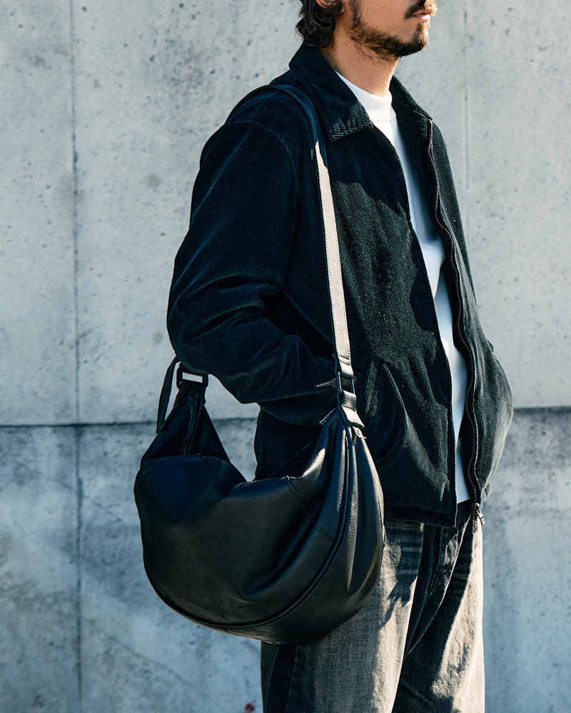 big crescent moon bag