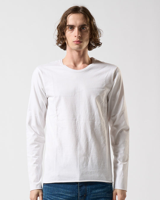 CHUCUCHU チェックWクルーネック 18G サーブルストレッチモックネックニット(1 OFF WHITE