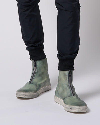 front zip bootie