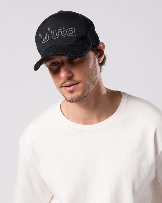 【muta × wjk】"w"uta cut-off mesh cap