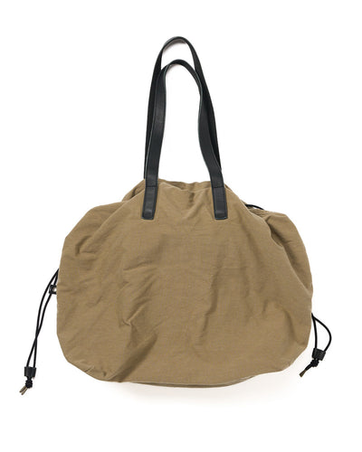 vintage drawstring tote bag