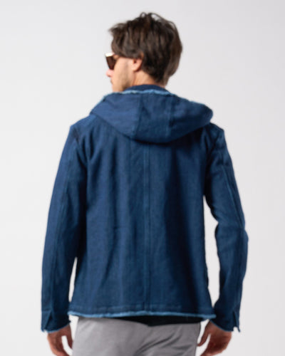 【LEON×B'2nd×wjk】hooded wrap blouson