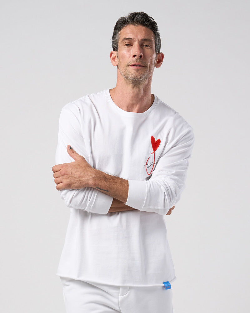 【Maison Honoré Paris × wjk】heart fish cut-off L/S