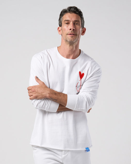 【Maison Honoré Paris × wjk】heart fish cut-off L/S