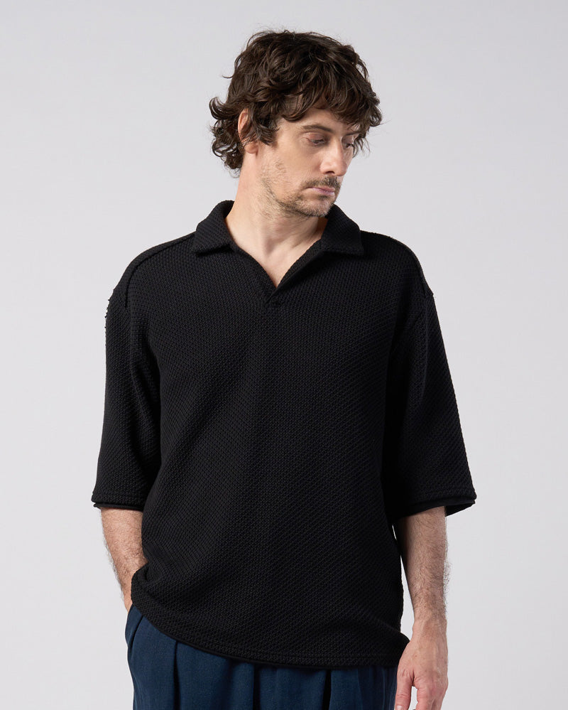 russell knit skipper polo H/S