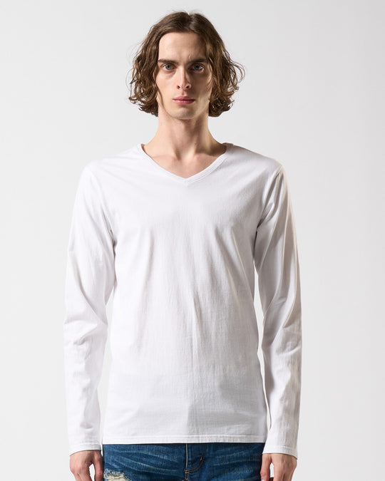 basic V-neck L/S – wjk online store