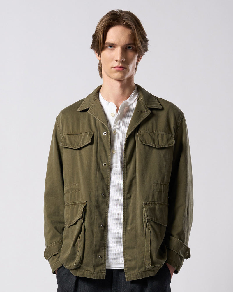 sulfur dyed M47 shirt jacket