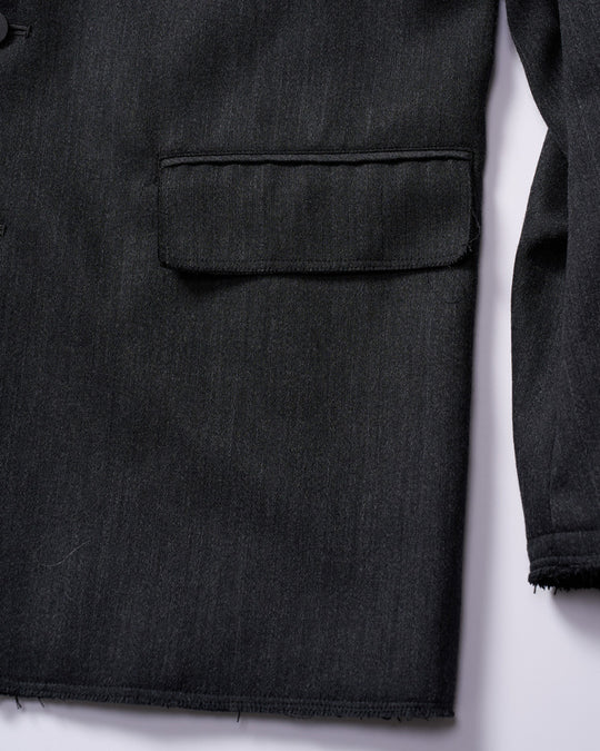 venetian stripe single jacket