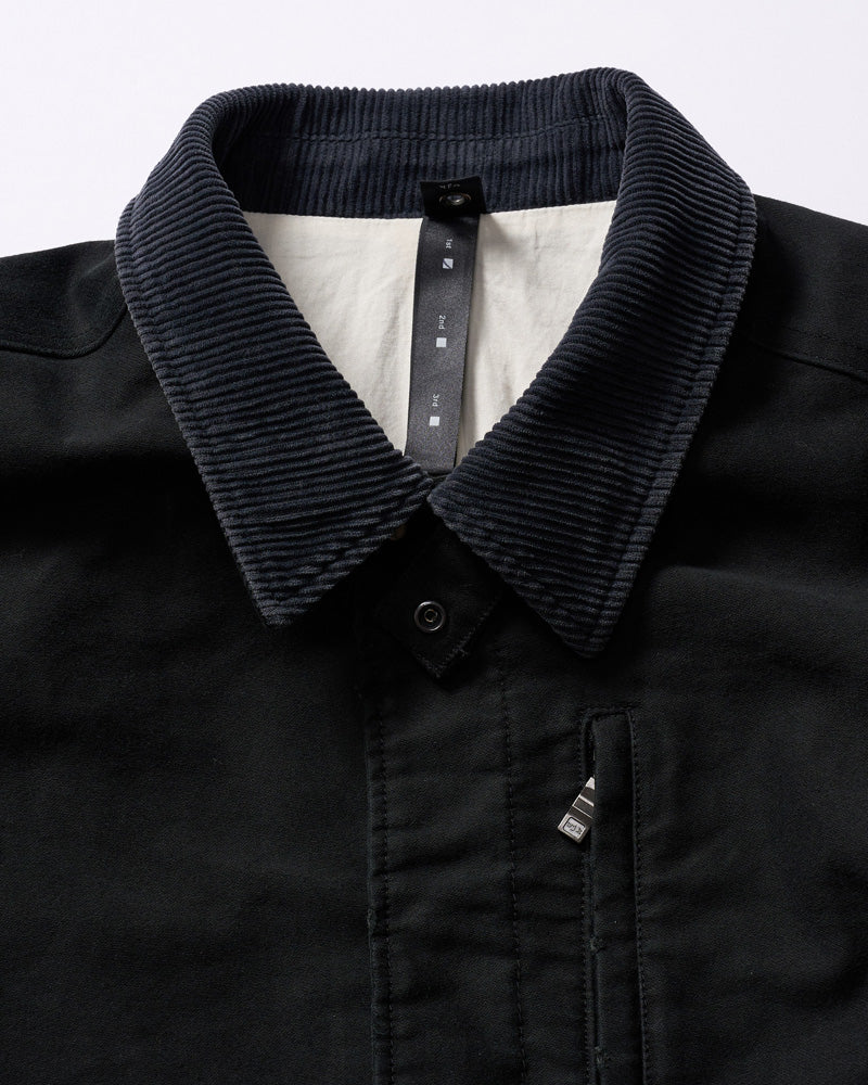 heavy moleskin short coverall jacket