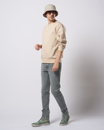 slim banana denim