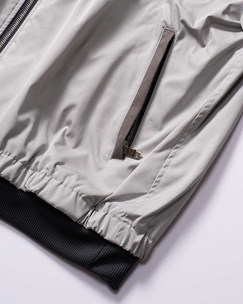 puckering track jacket