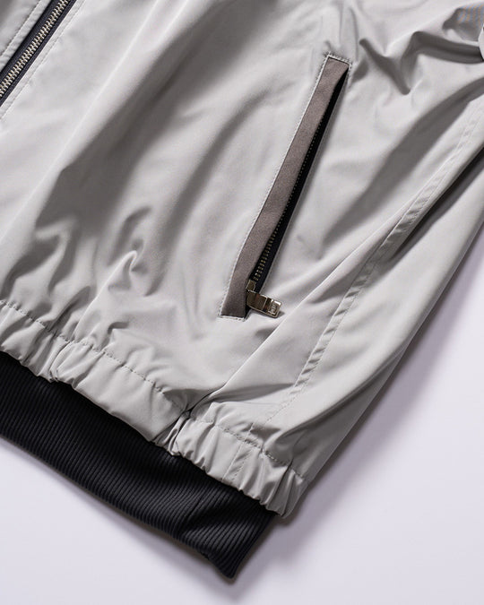 puckering track jacket