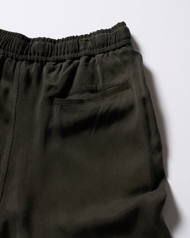 cupro vintage knee tuck easy pants