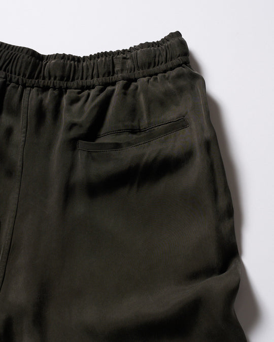 cupro vintage knee tuck easy pants