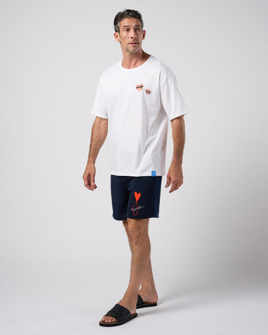 【Maison Honoré Paris × wjk】heart fish dry french terry shorts