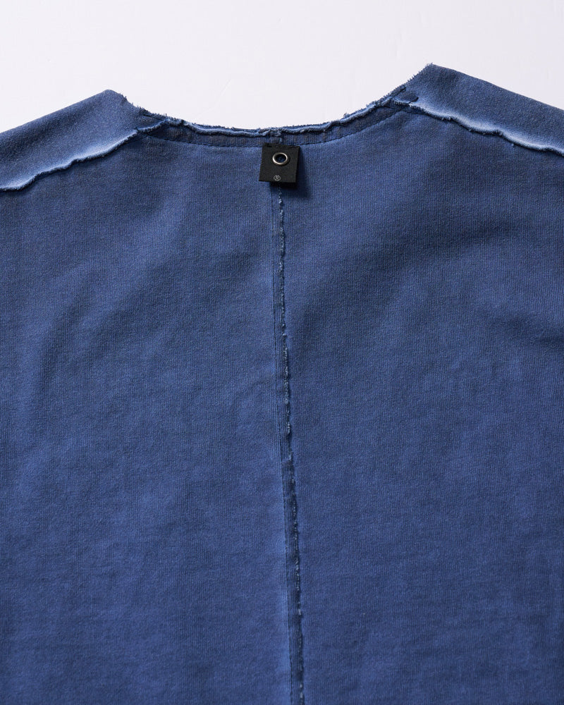 tight jersey cut-off L/S