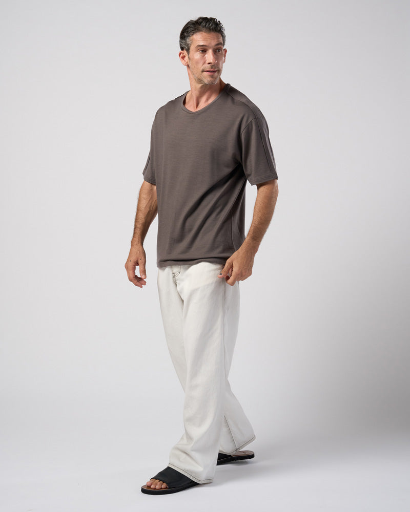 8 oz denim slacks