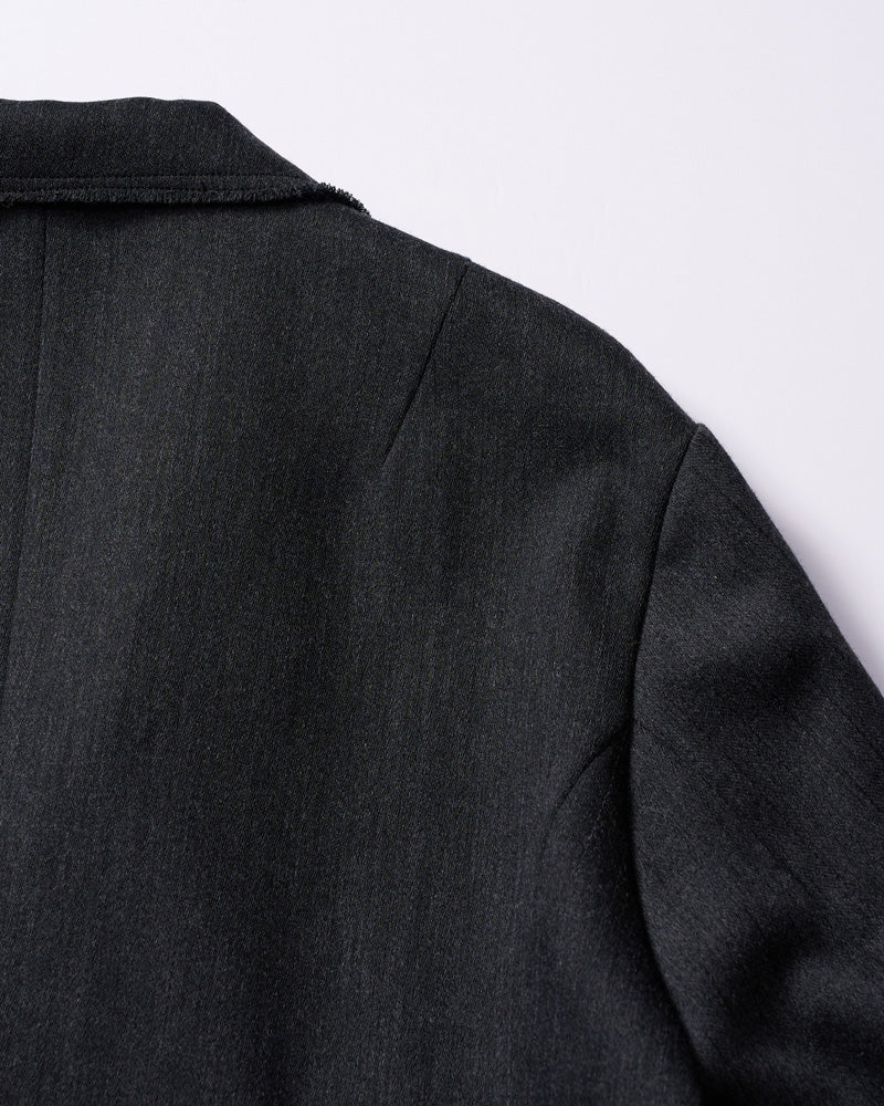venetian stripe single jacket