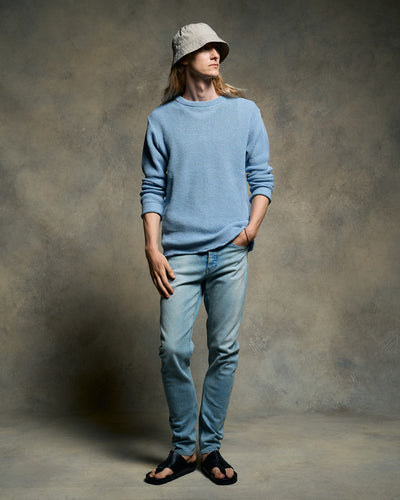 slim banana denim